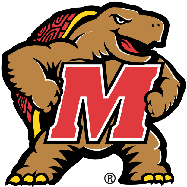Maryland Terrapins 1997-2000 Secondary Logo iron on transfers for clothing...